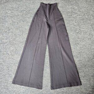 Ripley Rader Los Angeles Women's Size 1 XS Ponte Knit Wide Leg Pant Gray Stretch